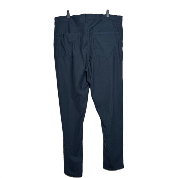 Hickey Freeman Dress Pants Mens 34x32 Blue Chino Straight Leg Stretch Casual - Picture 9 of 15